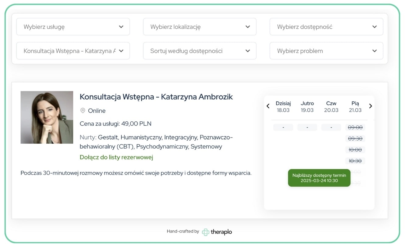 aplikacja do umawiania wizyt lekarskich, oprogramowanie medyczne dla szpitali, theraplo