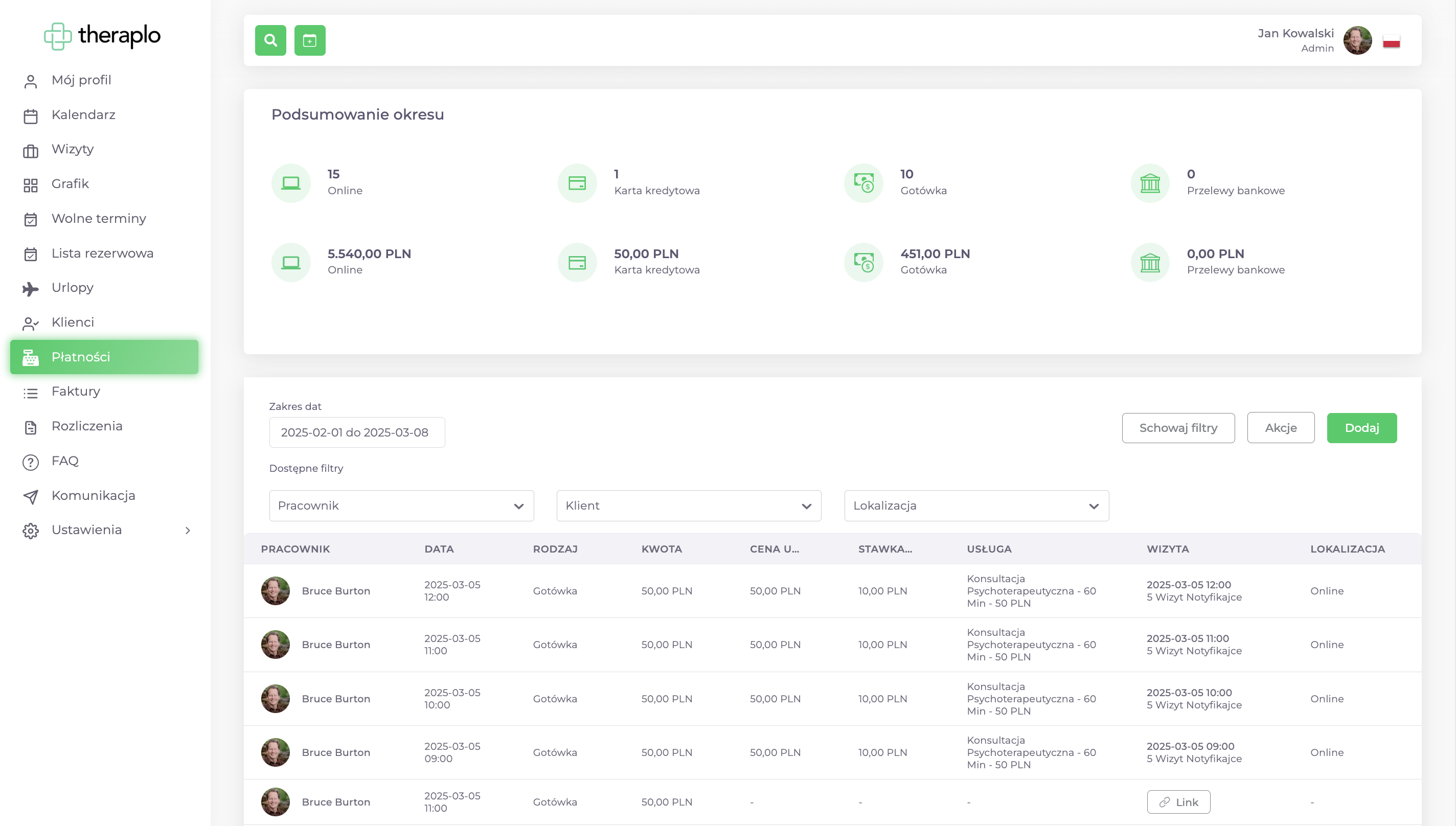 program do obsługi gabinetów lekarskich, oprogramowanie medyczne, theraplo